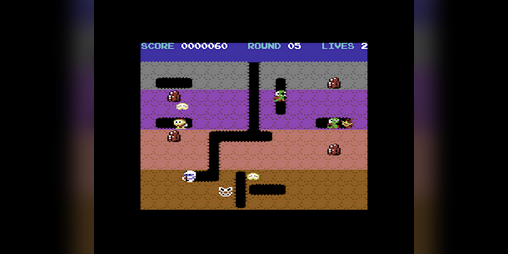 Cover image for Dig Dug Revival (C64)