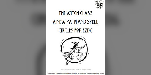 Cover image for EZD6 Witch Class
