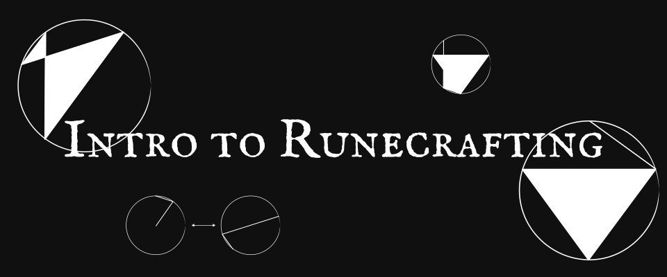 Intro to Runecrafting