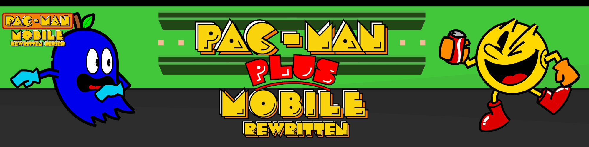 Pac-Man Plus Mobile: Rewritten (Pac-Man Mobile Rewritten Series)