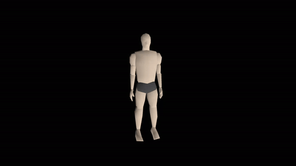 PSX Male Character (Rigged) by RedFoxster