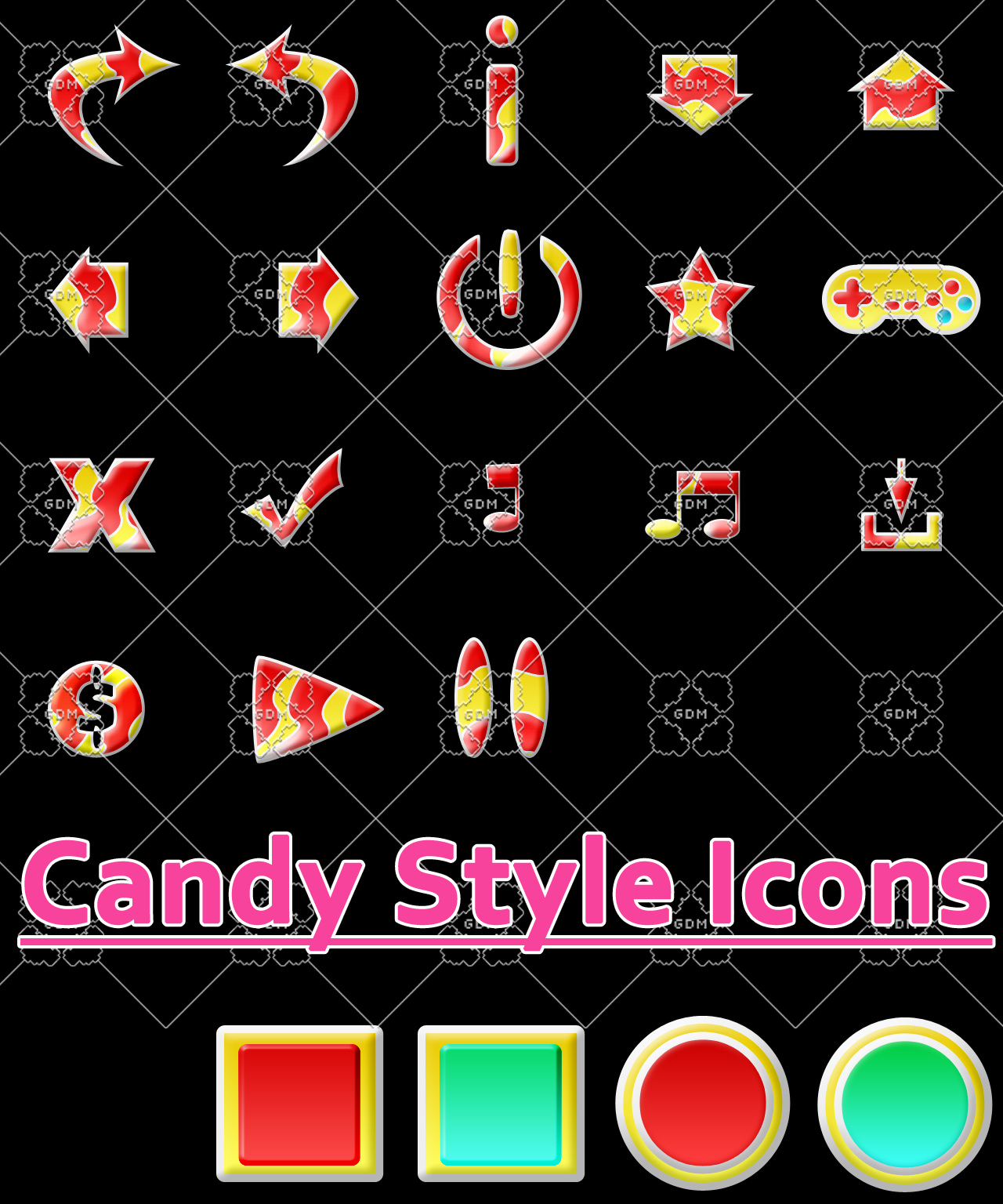 Candy STyle Gui Icon