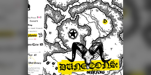 Cover image for Dungeons! | Mörk Borg