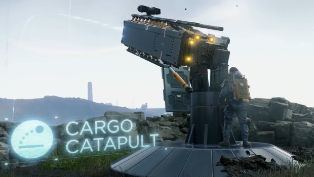 The "Cargo Catapult" from Death Stranding