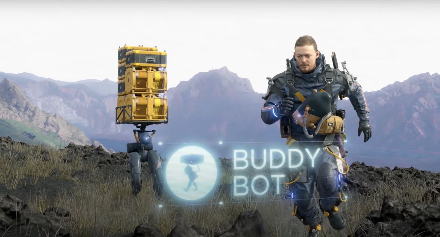 The "buddy bot" from Death Stranding