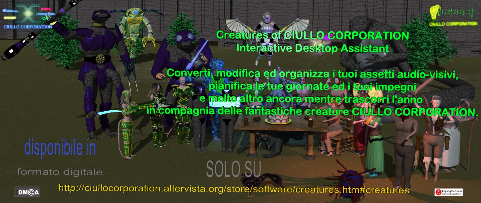 Creatures of CIULLO CORPORATION (Software [ALL OS])