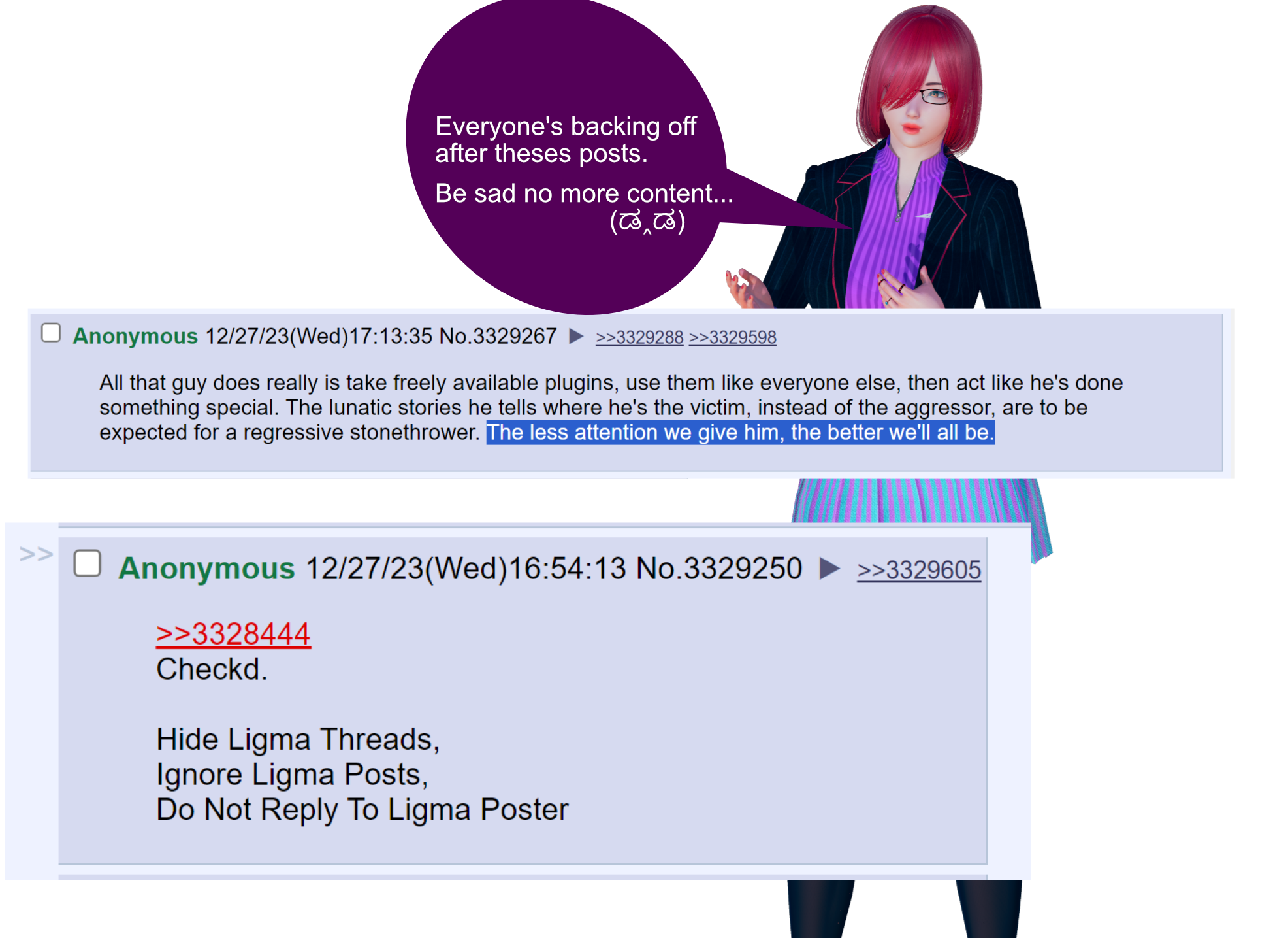 Another day, another accusation - False Narrative: Survive Edition by  SigmaSuccour