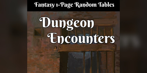Cover image for Fantasy Dungeon Encounters