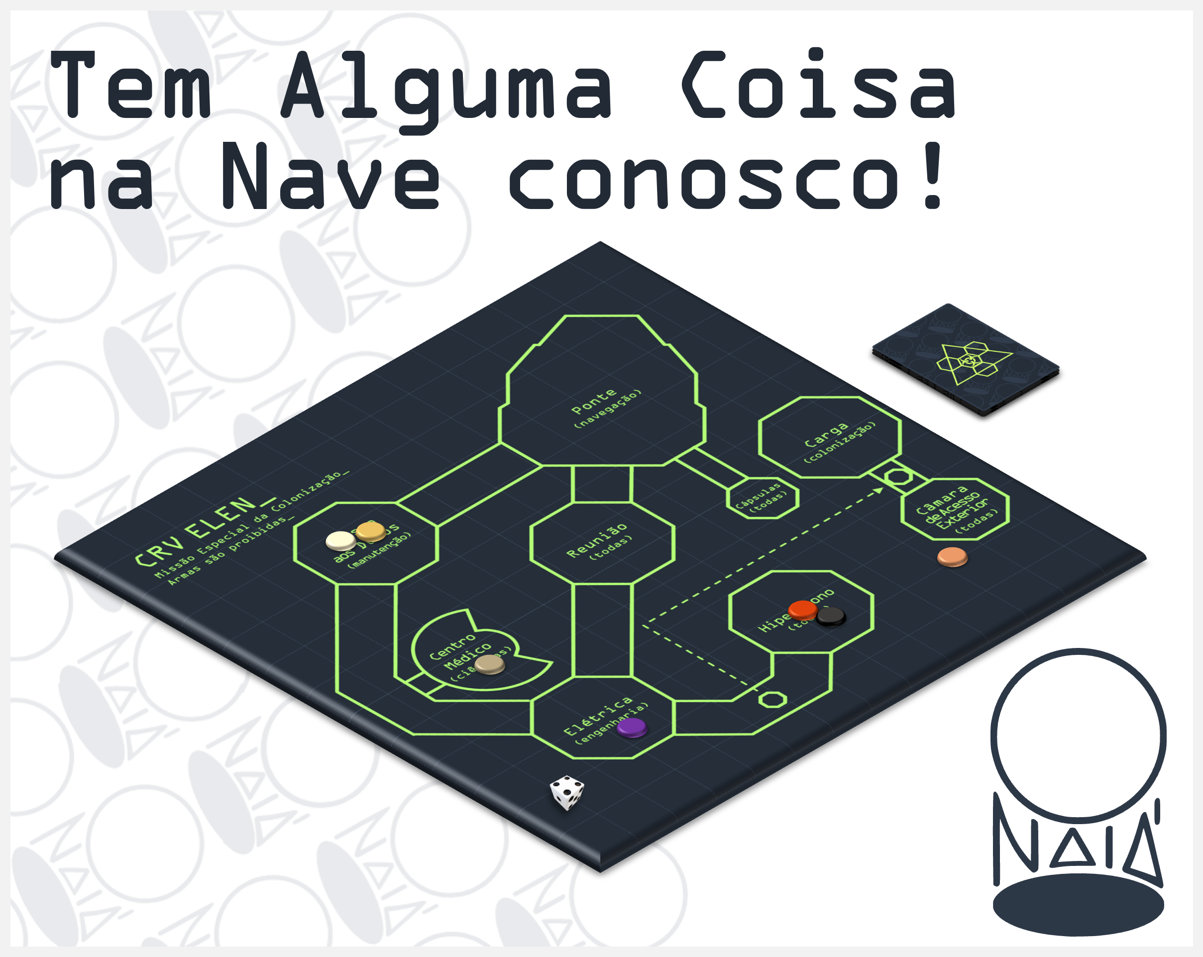 Cover image for Tem Alguma Coisa na Nave Conosco!