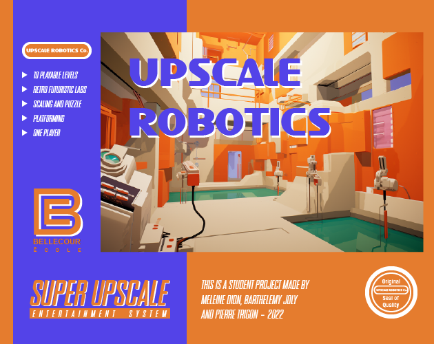 Cover image for Upscale Robotics (2023)