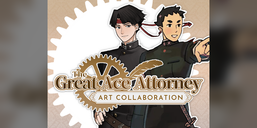 Cover image for The Great Ace Attorney Art Collaboration