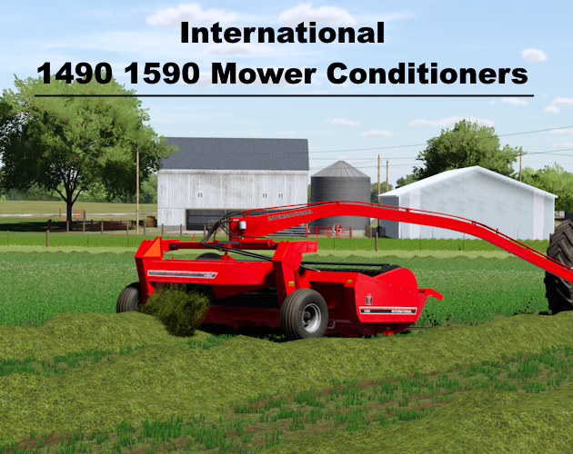 Cover image for International 1490 - 1590 Mower-Conditioners