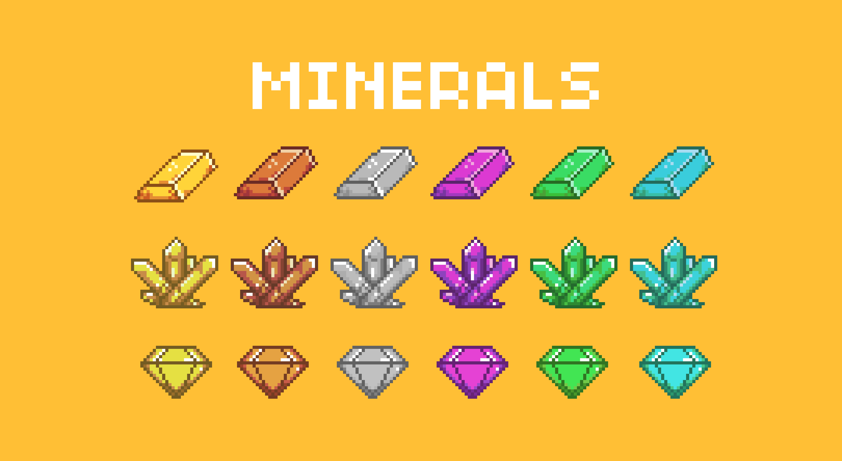 Minerals Pack Free (32x32)