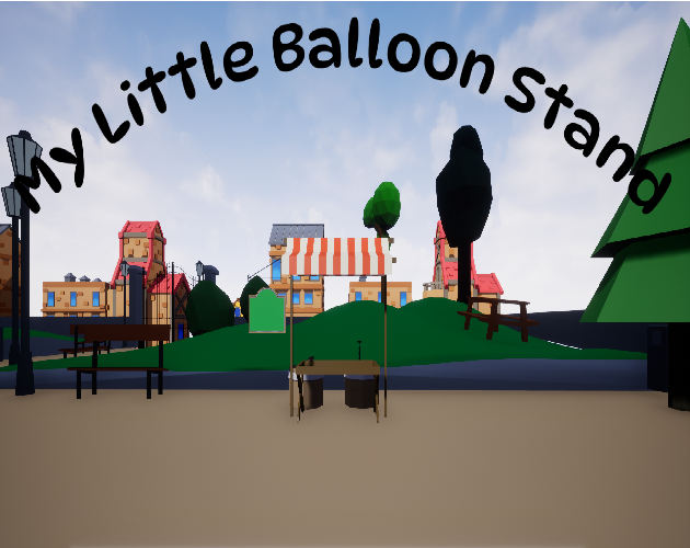 My Little Balloon Stand