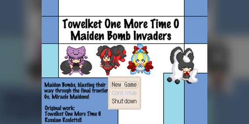 Cover image for Towelket 0 - Maiden Bomb Invaders