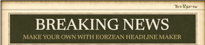 Eorzean Headline Maker