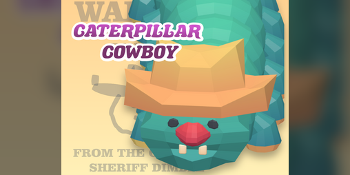 Cover image for Caterpillar Cowboy