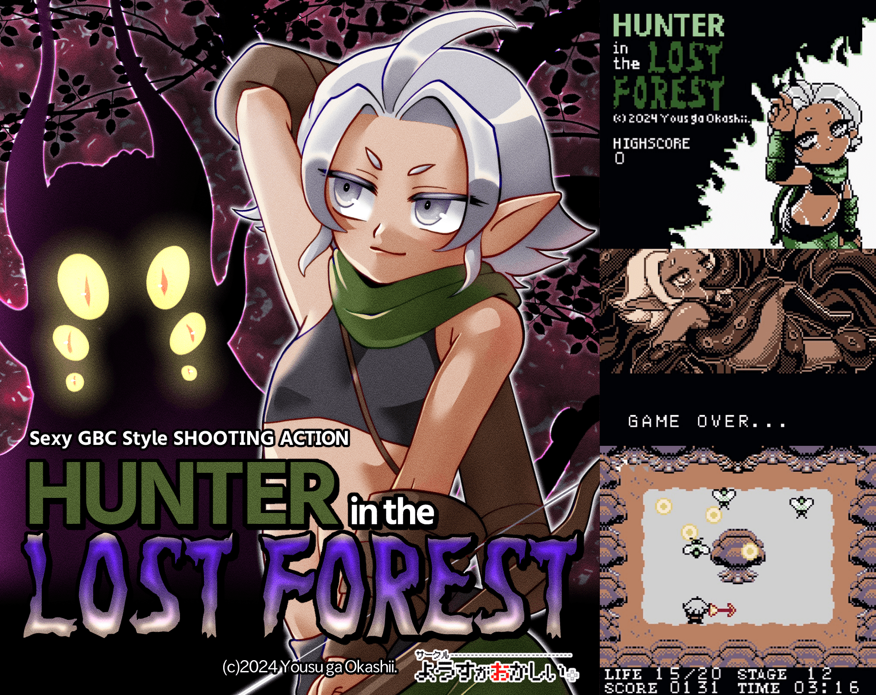 Cover image for HUNTER in the LOST FOREST