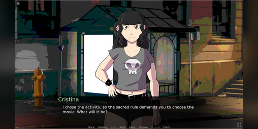 Cover image for Dating Cristina (Vore Game)