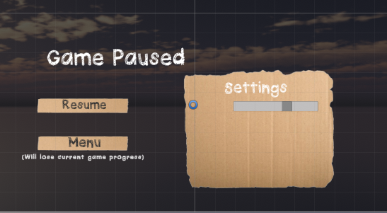 The Pause UI