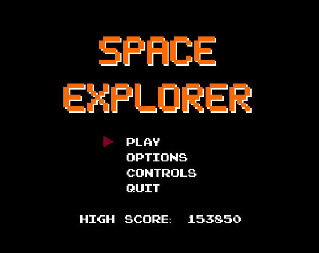 Linux and Web release - Space Explorer (Godot Remake) by Ekumagair