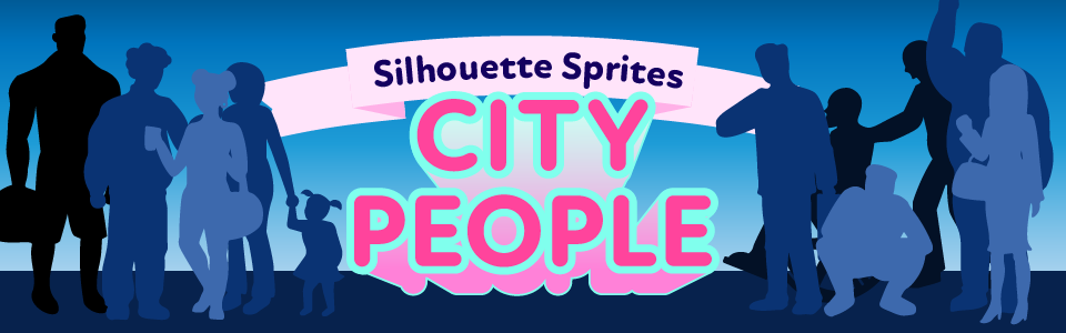 Silhouettes - City People