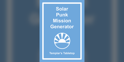 Cover image for Solar Punk Mission Generator