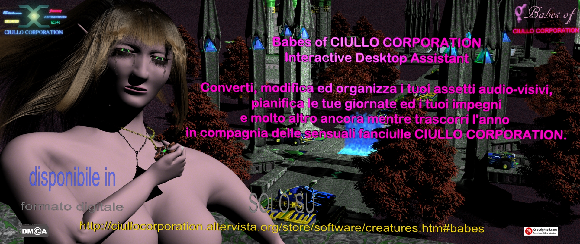 {VM18} Babes of CIULLO CORPORATION - Inanna Irkalla (SET #1 - CFM Software + Skin [LINUX Only])