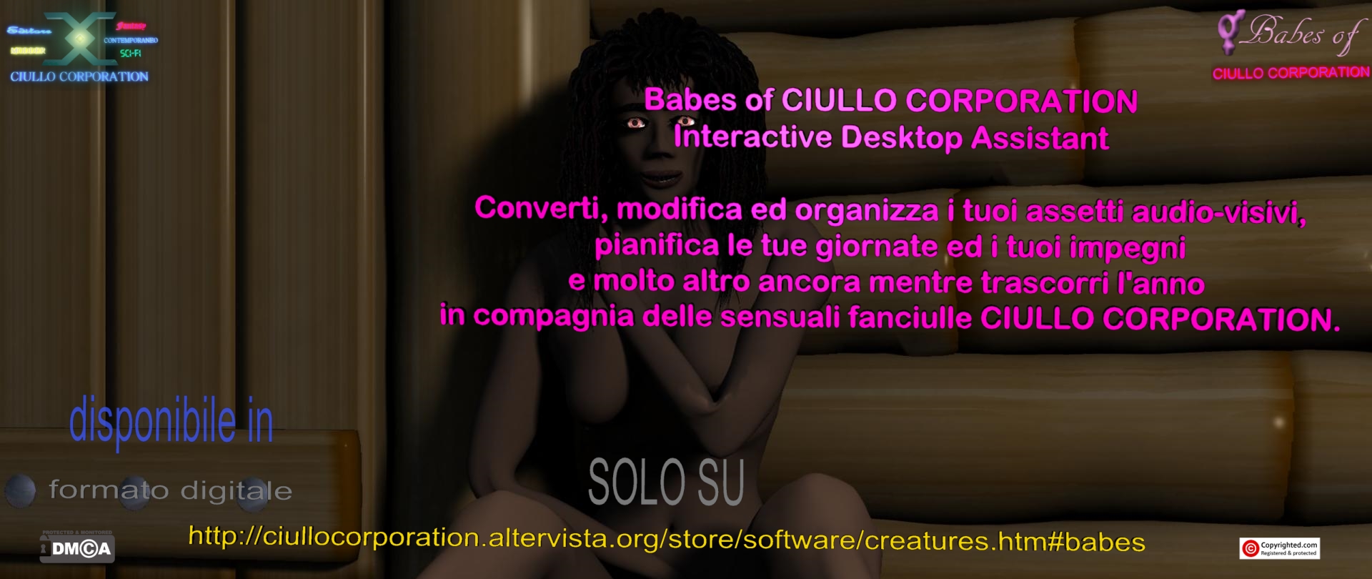 {VM18} Babes of CIULLO CORPORATION - Mariena (SET #1) [ARTBOOK]