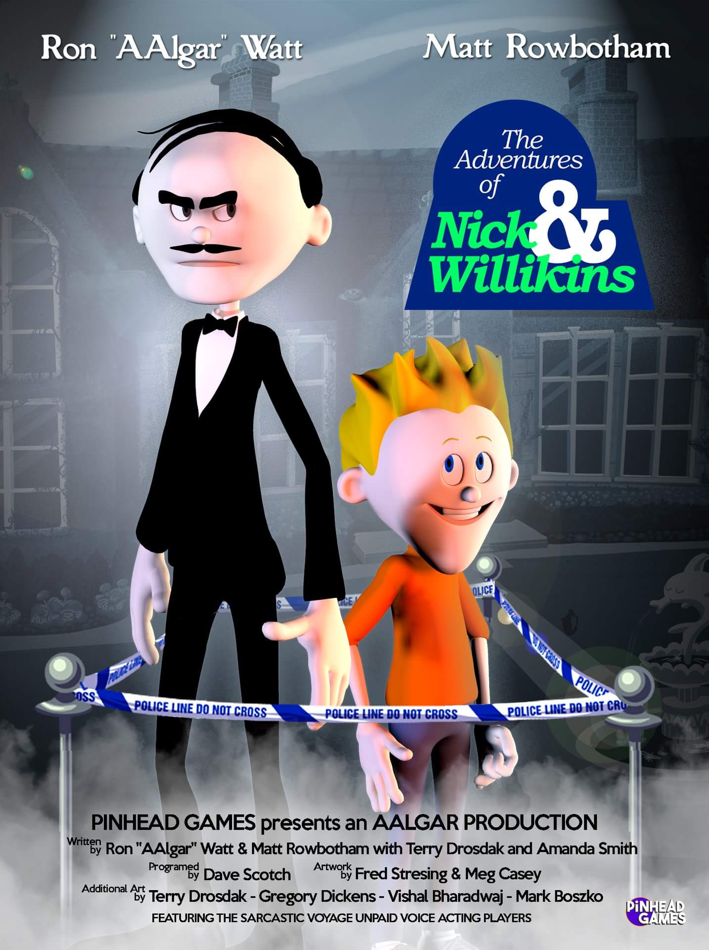 The Adventures of Nick & Willikins! by pinheadgames