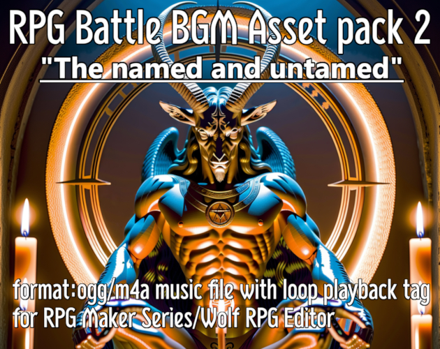 RPG Battle Music Assets Pack 2 'The named and the untamed' by TakMi