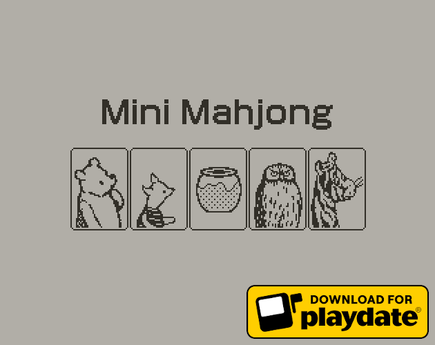 Winnie-the-Pooh Mini Mahjong