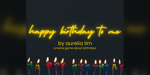 Cover image for happy birthday to me
