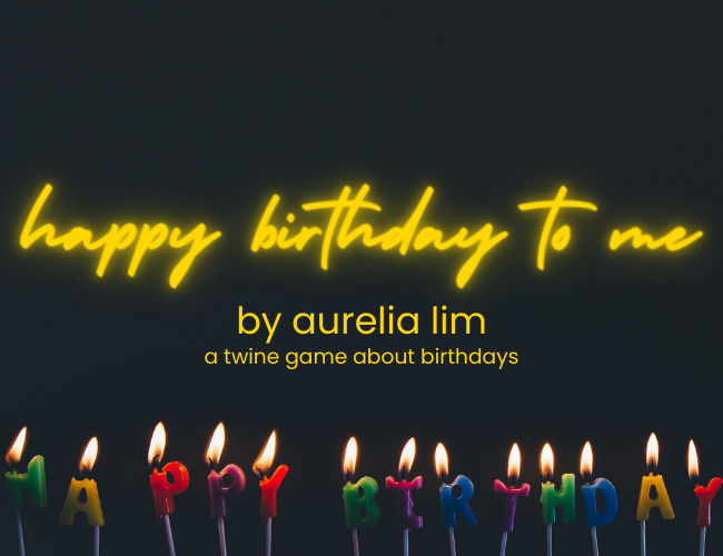Cover image for happy birthday to me