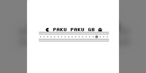 Cover image for Paku Paku GB (Game Boy - Analogue Pocket)