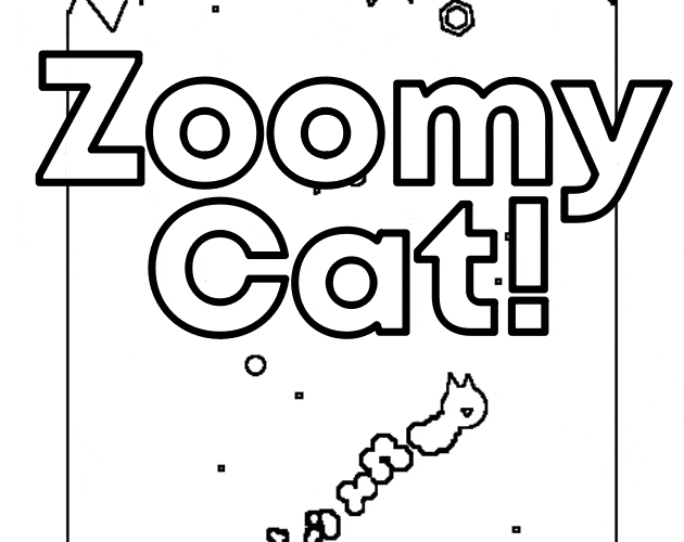 Zoomy Cat! by Hunter Dyar