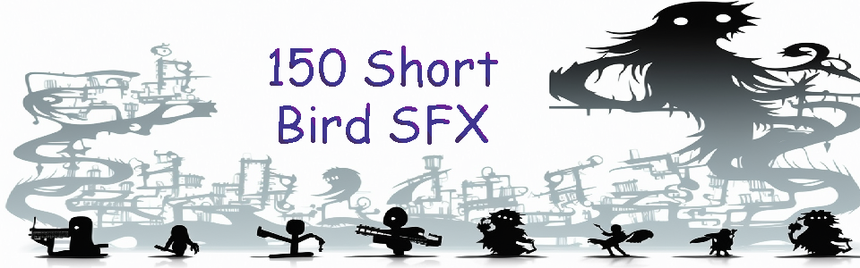 SFX 150 Short Bird Sounds