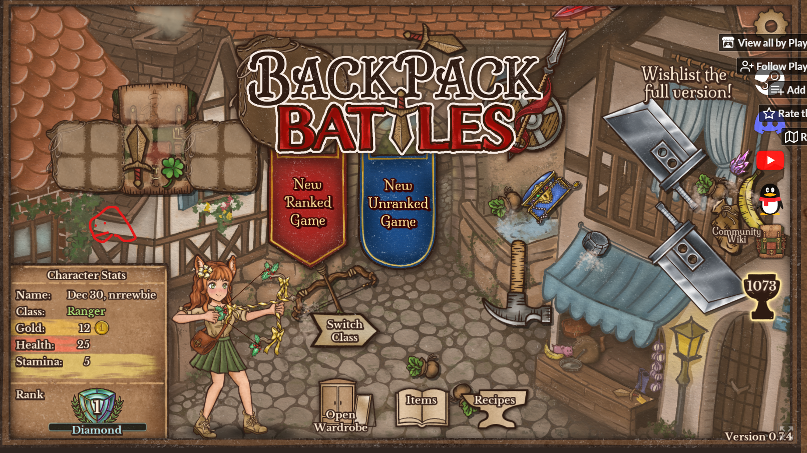 Crossblades, Backpack Battles Wiki