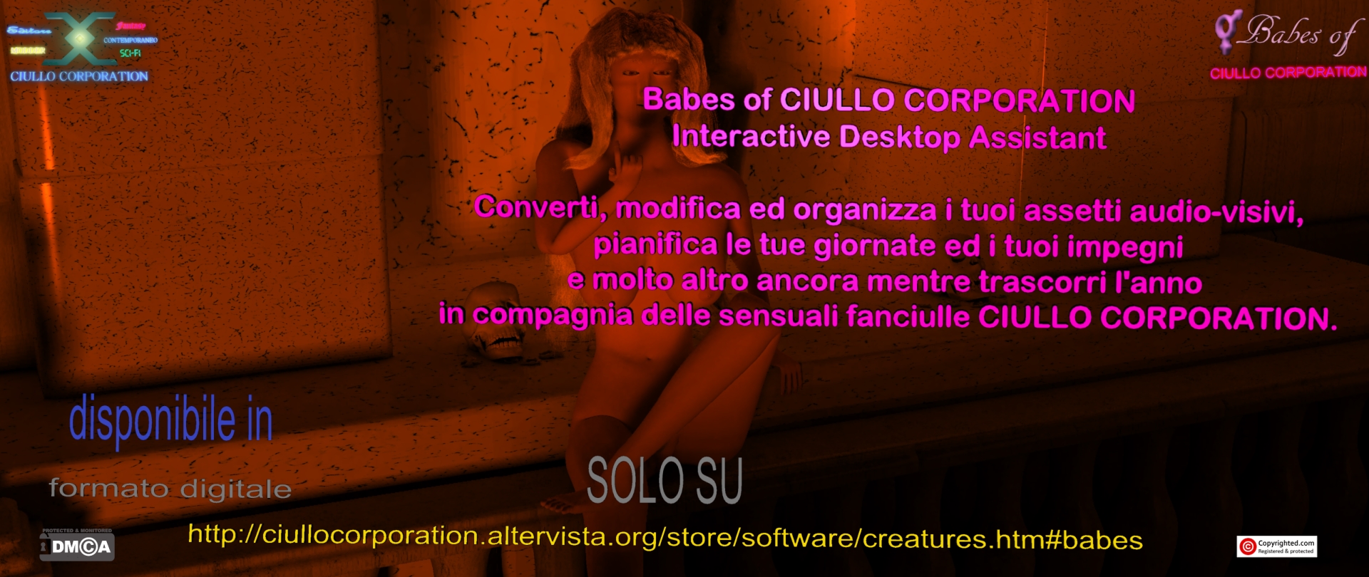 {VM18} Babes of CIULLO CORPORATION - Saffertia (SET #1 - CFM Software + Skin [LINUX Only])