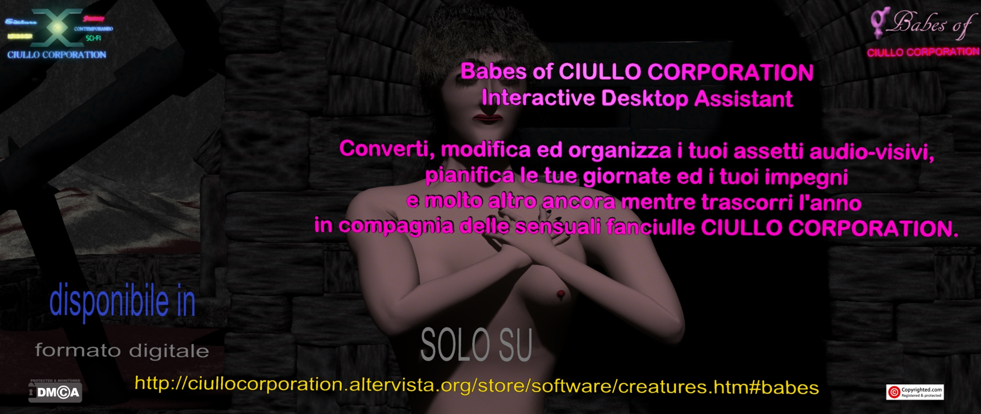 {VM18} Babes of CIULLO CORPORATION - Vajenya Srotide (SET #1 - CFM Software + Skin [LINUX Only])