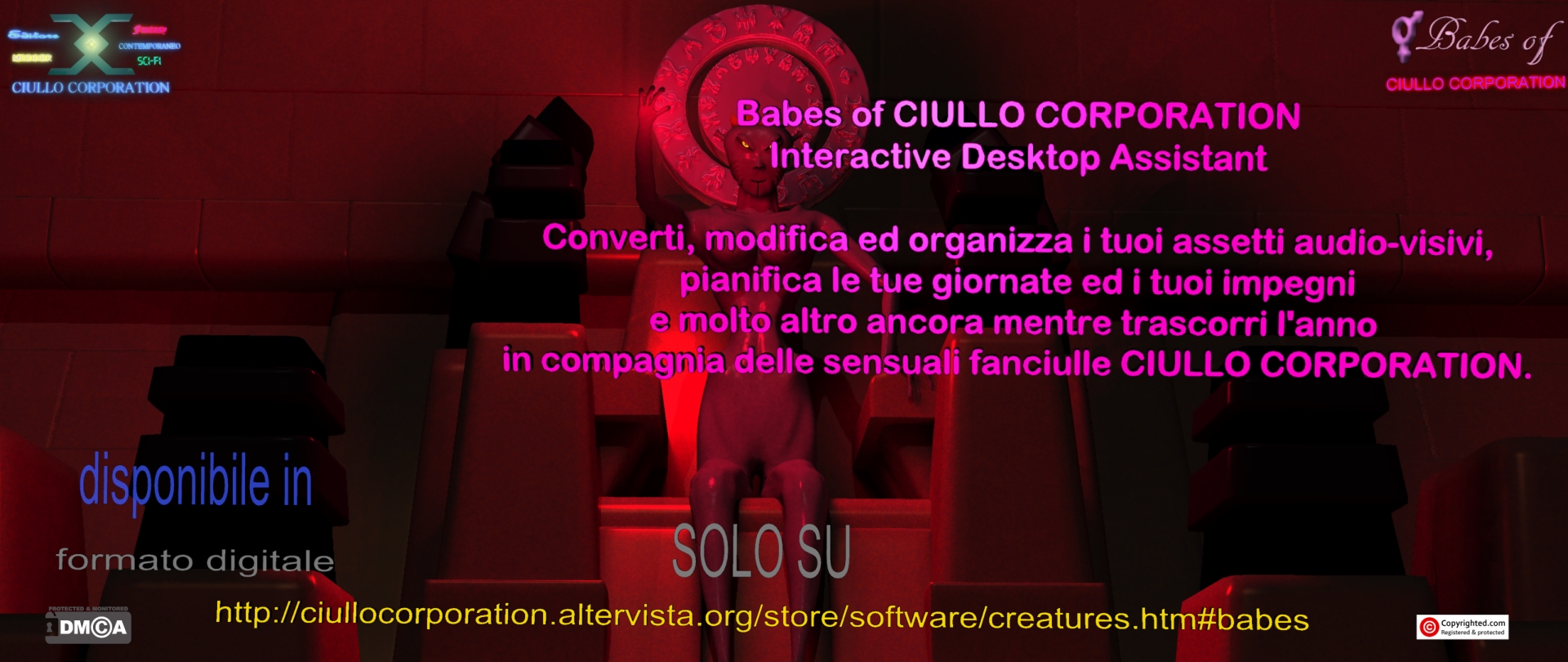 {VM18} Babes of CIULLO CORPORATION - Yllwhim (SET #1 - CFM Software + Skin [LINUX Only])