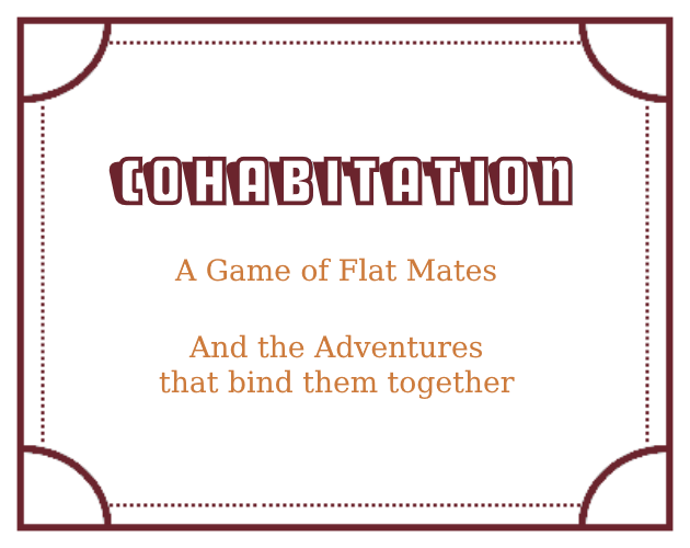 Cohabitation 2-Page RPG by Ohmi