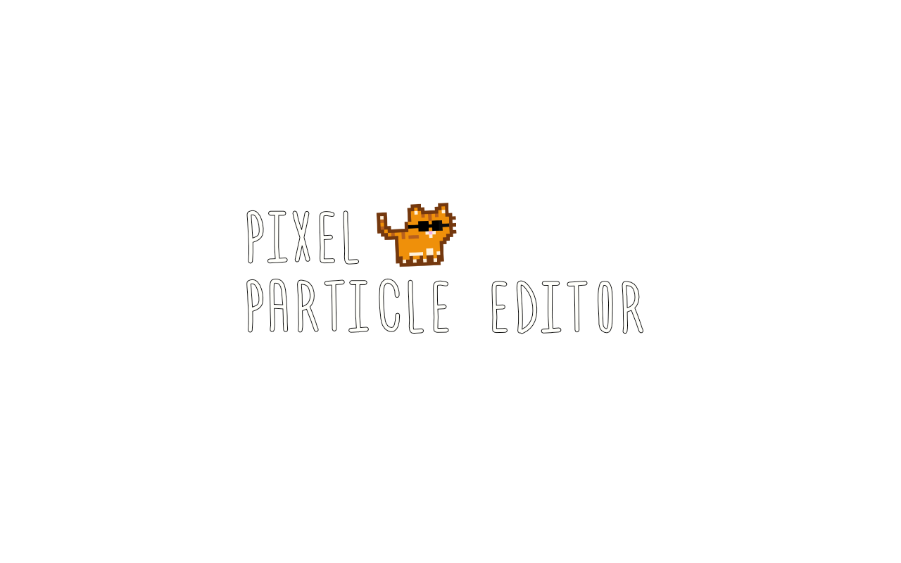 Pixel Cat Particle Editor