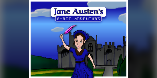 Cover image for Jane Austen's 8-bit Adventure