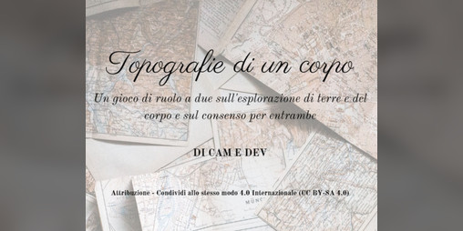 Cover image for Topografie di un corpo