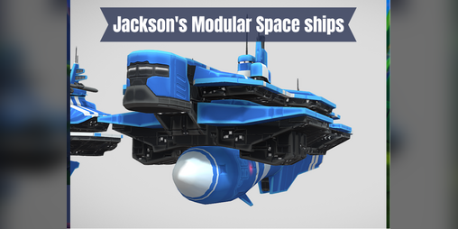 Cover image for Jackson's Modular Space ships asset pack