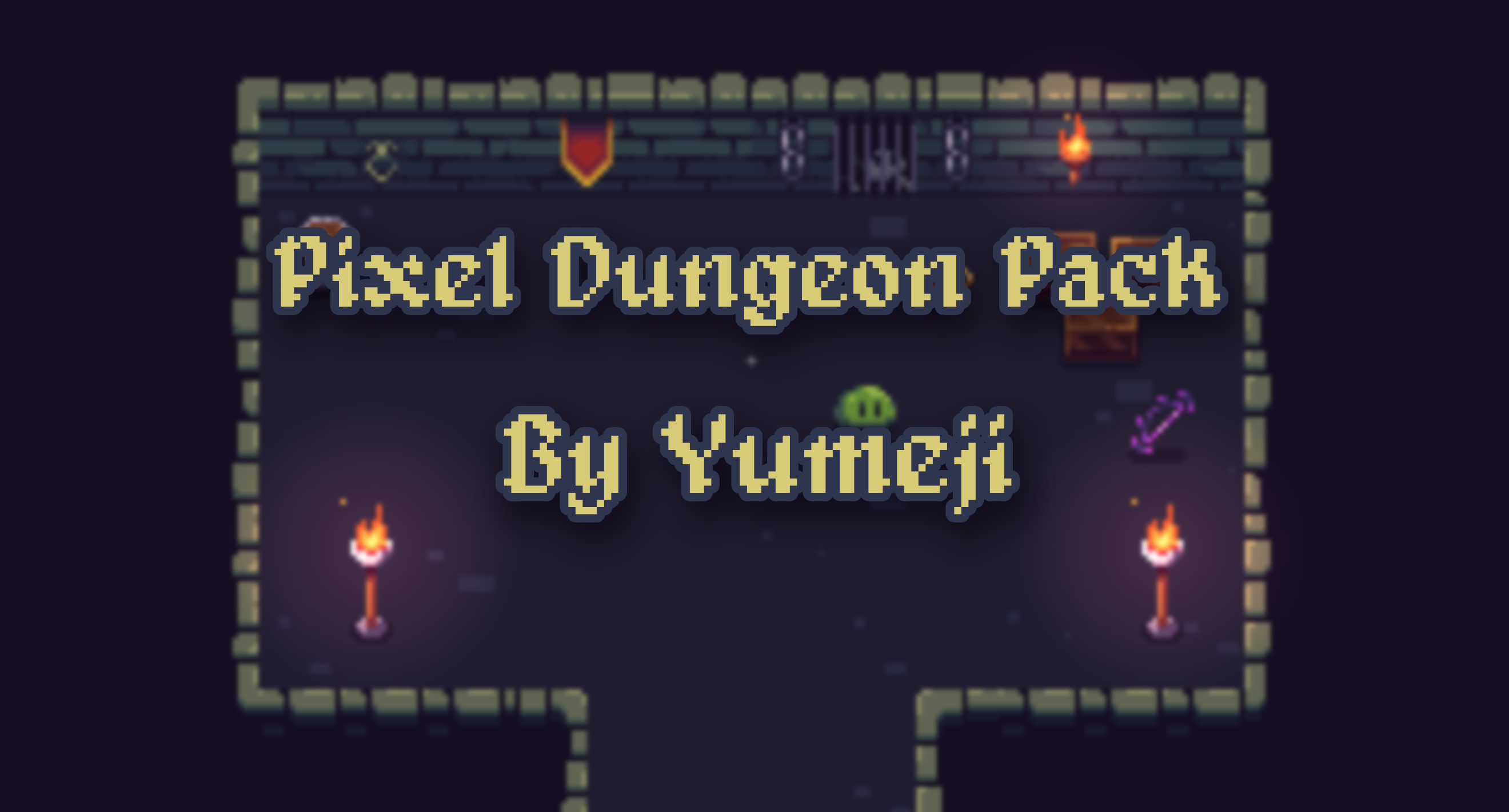 Pixel Dungeon Pack - 16x16 - By Yumeji