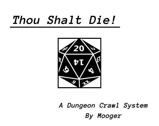 Thou Shalt Die by Nutmeg