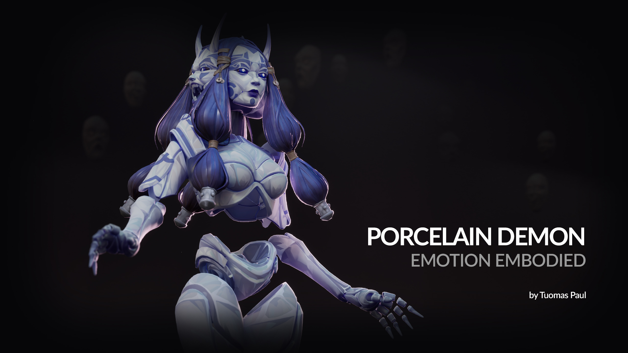 Porcelain Demon - Realtime Character