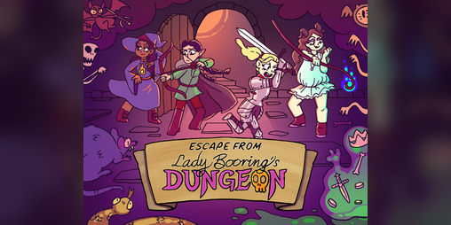 Cover image for Escape From Lady Booring's Dungeon